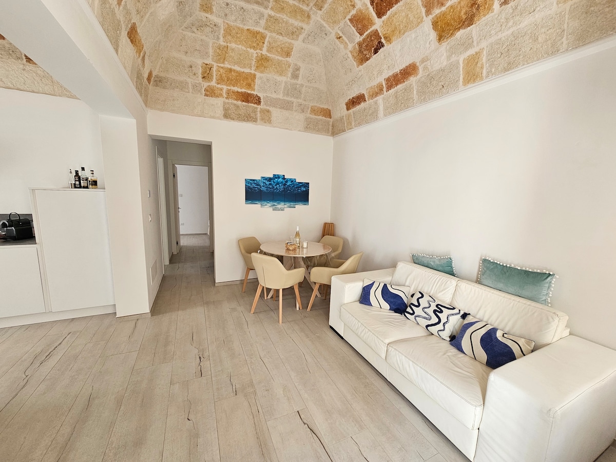 Airbnb con mejor rendimiento: Il Gelso Blu, luxury sea view apartment en Polignano A Mare
