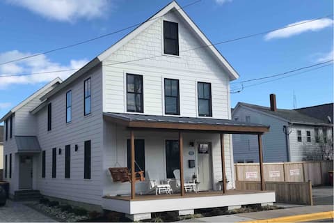 Stunning Rustically Modern Downtown Lewes Home