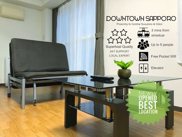 Superhost’s New Room in Super Location☆