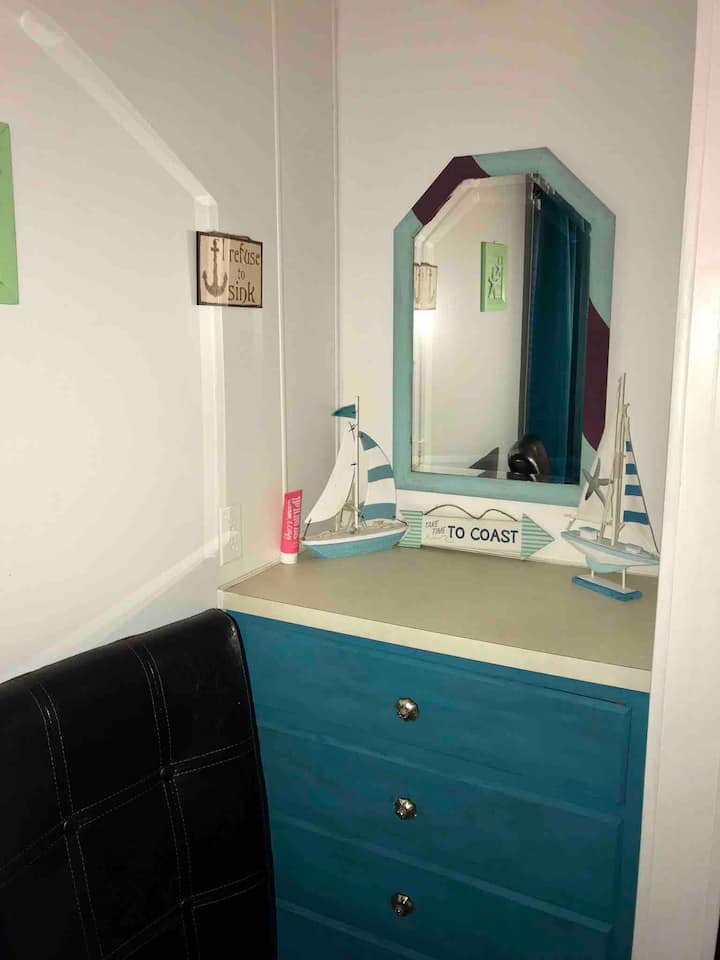 Поглед кон главната спална соба 