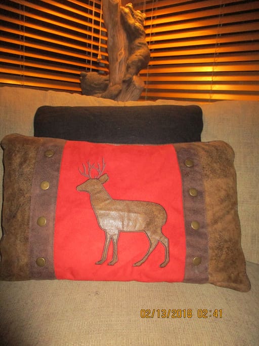 Huge sectional couch.