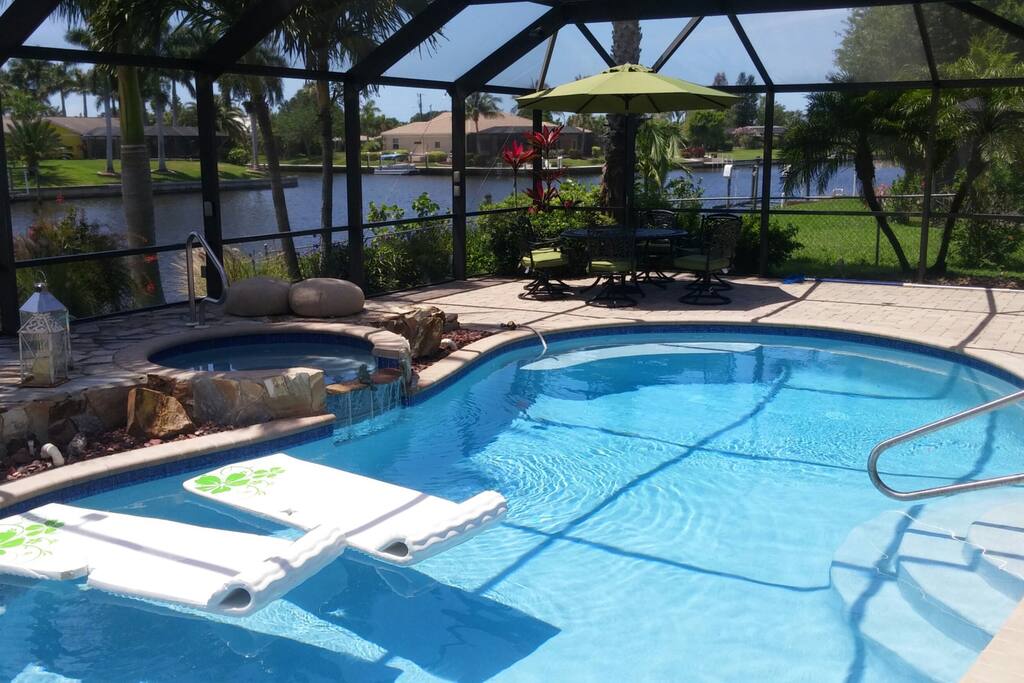 Casa Corazon Pool Canal Home Houses For Rent In Cape Coral Florida United States