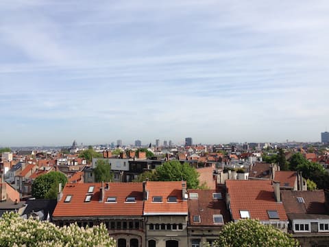 Successful Airbnb property: Lovely Panoramic Penthouse in Uccle Ukkel