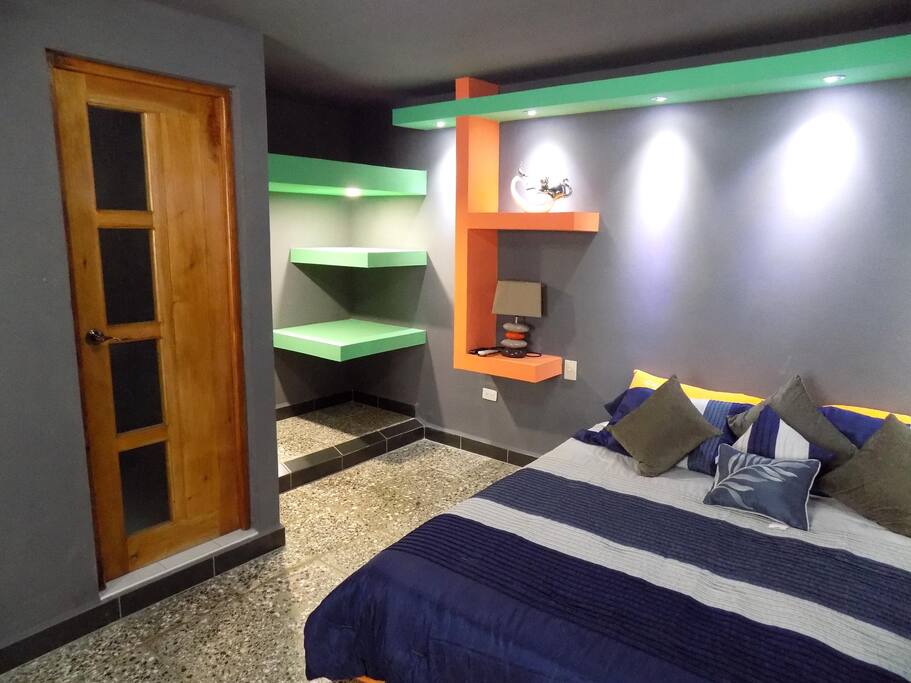 Baño privado en la habitación..