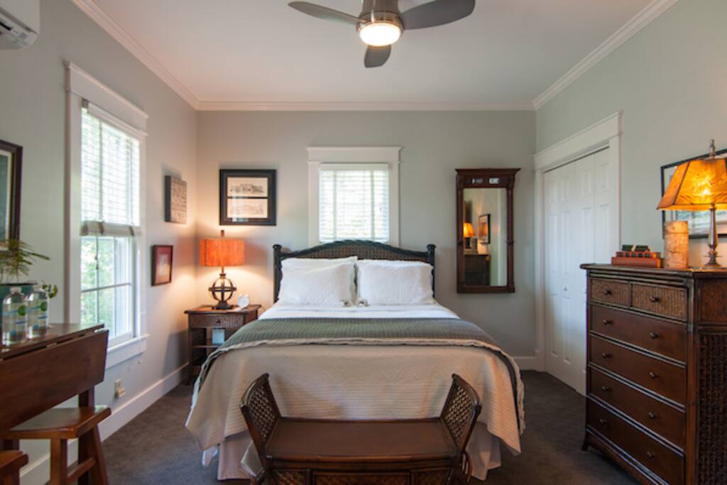The entire upper level is yours to enjoy privately.