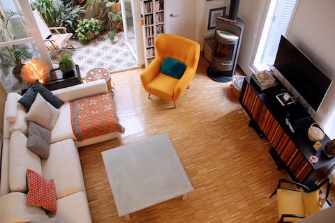 Popular Airbnb listing: Oasis in the heart of Madrid in Comunidad De Madrid