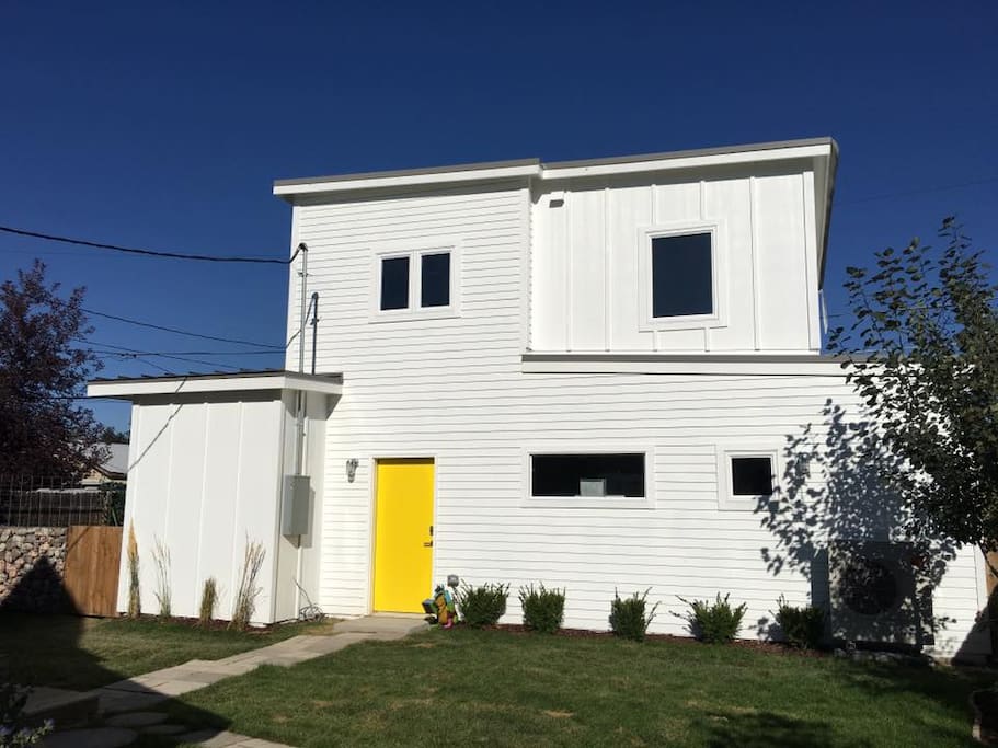 Brand new construction above the garage behind my house!
