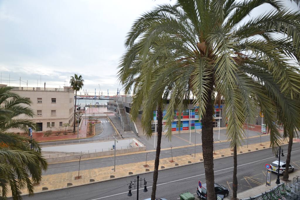 las vistas del apartamento