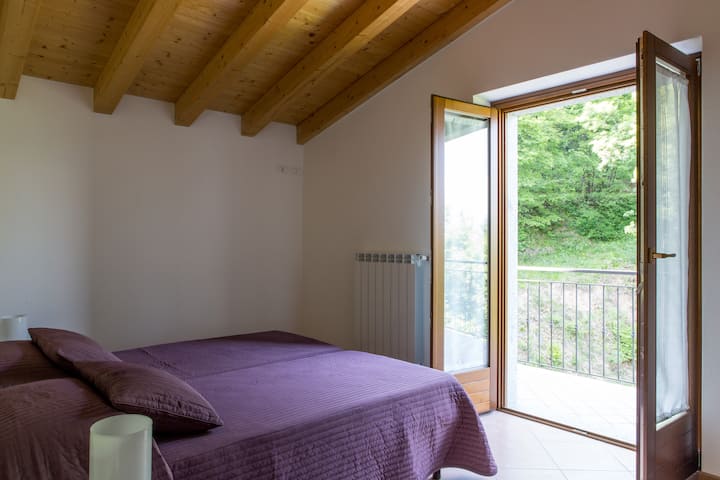 Fotoaparát 1 con terrazzo - spálňa 1 s terasou - spálňa 1 s terasou