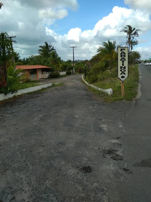 Entrada do condomínio