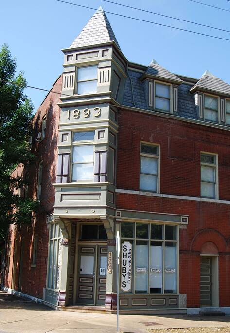 Beautiful historic building you will be staying in.