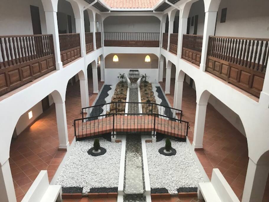 Patio central