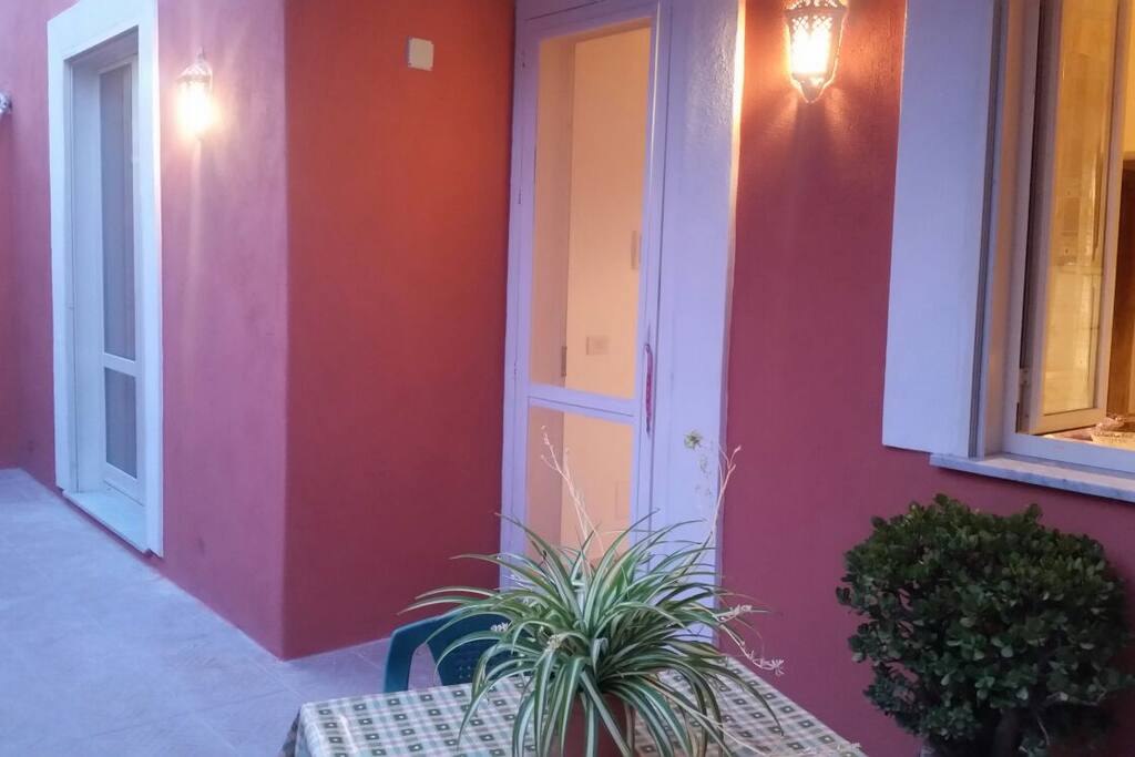 ingresso e terrazzo
