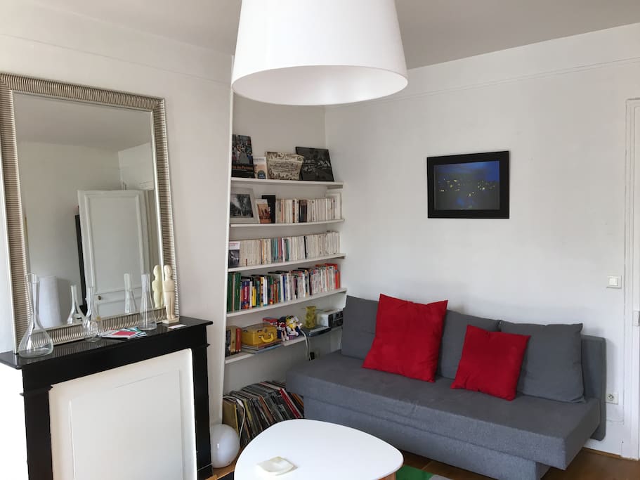 Living room facing south