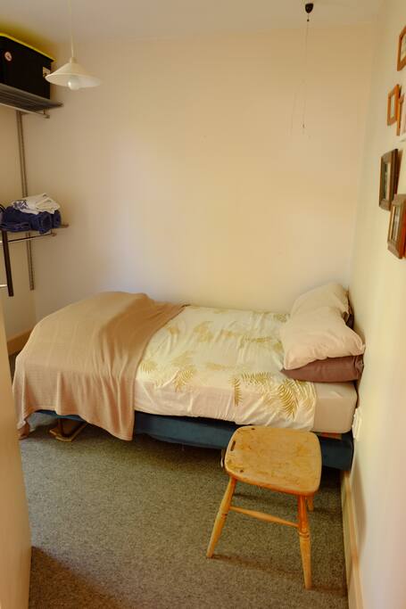 A homey guest room for the night