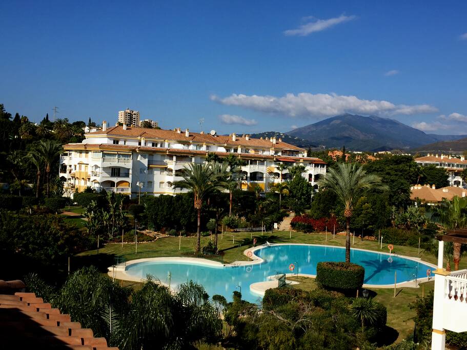 View from balcony