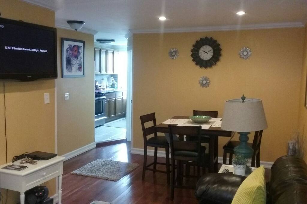 Table for dining.