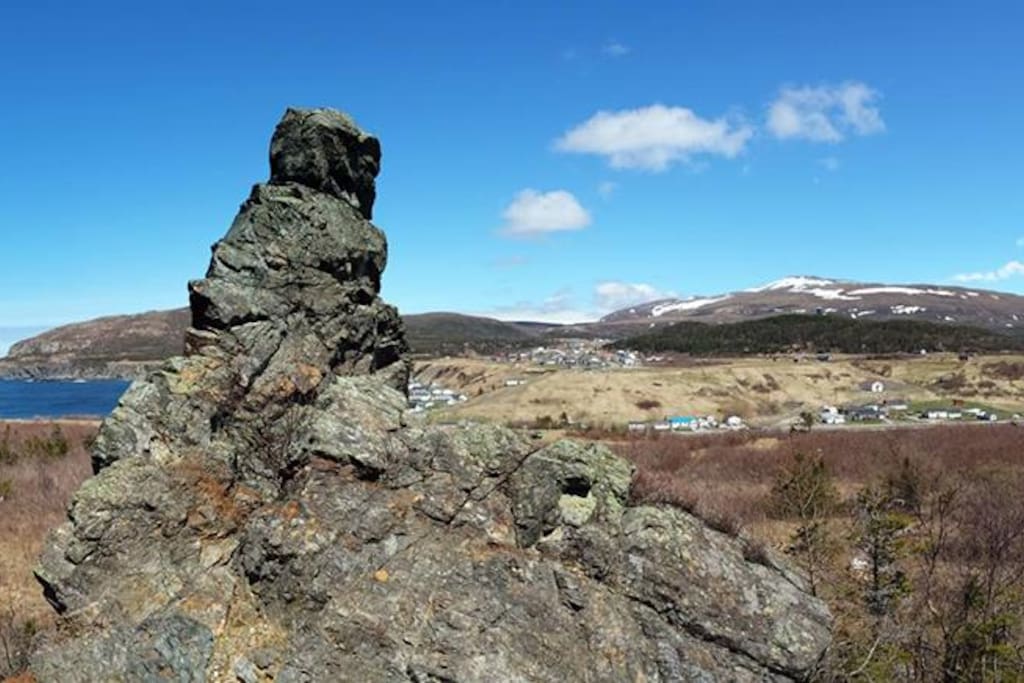 view from the Old Man Trail