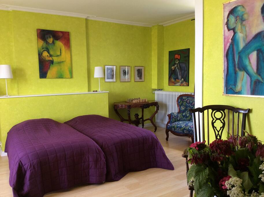 chambre verte