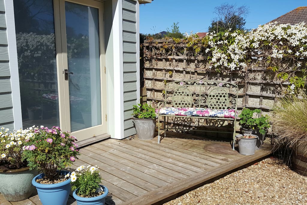 The annexe entrance