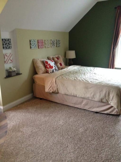 Comfortable king size sleep number bed