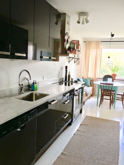 Fully equipped kitchen