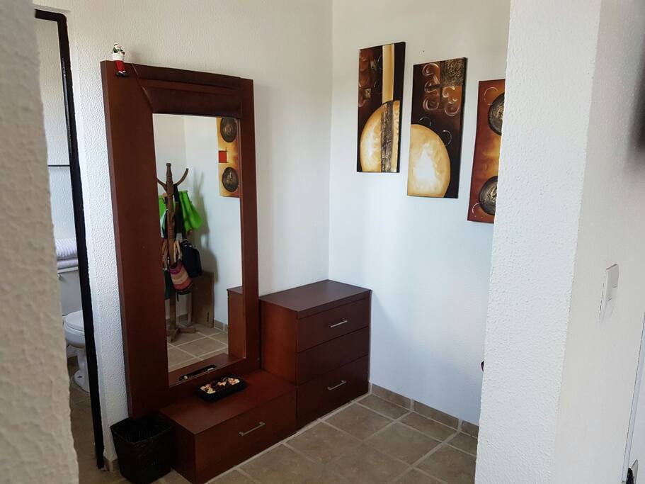 vestidor habitación