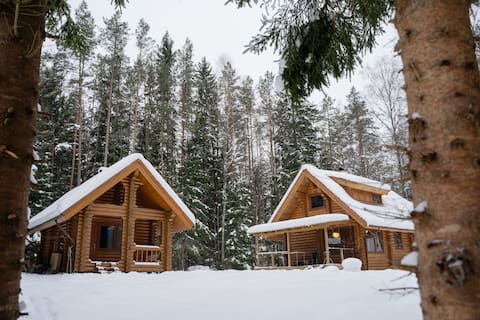 Lake house with a beautifull view