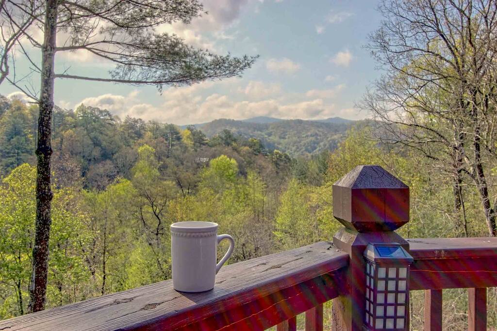 Coffee with a view...