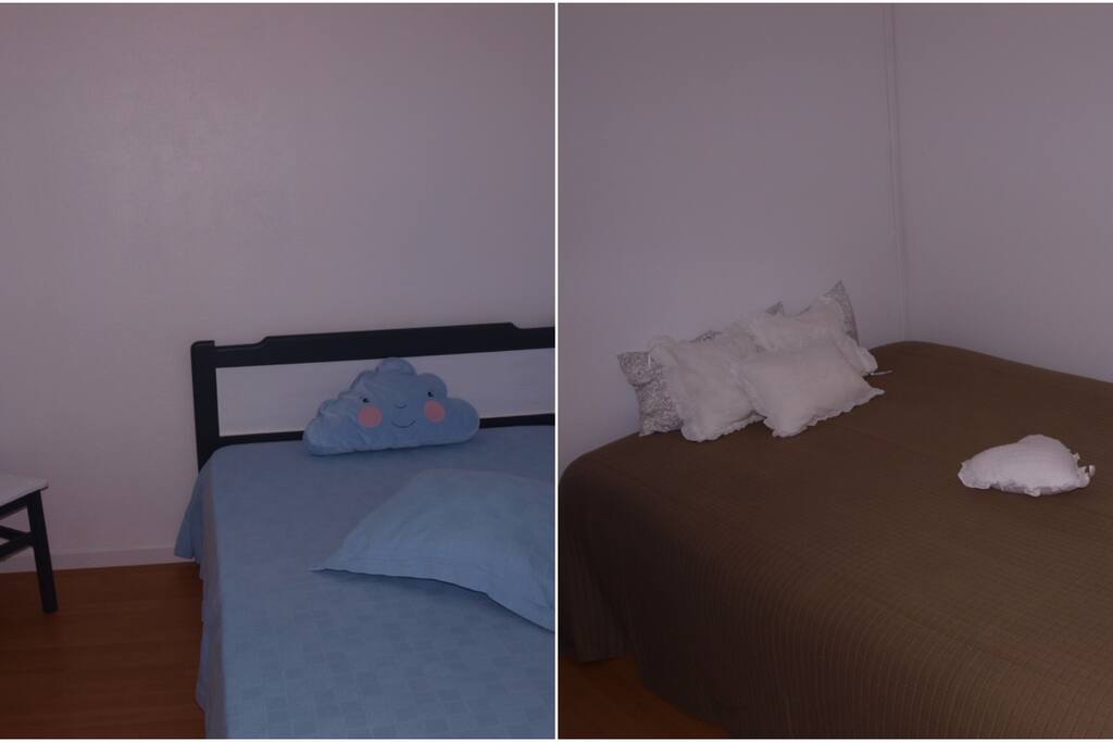 bedroom 1 and 2/ Quarto 1 e 2