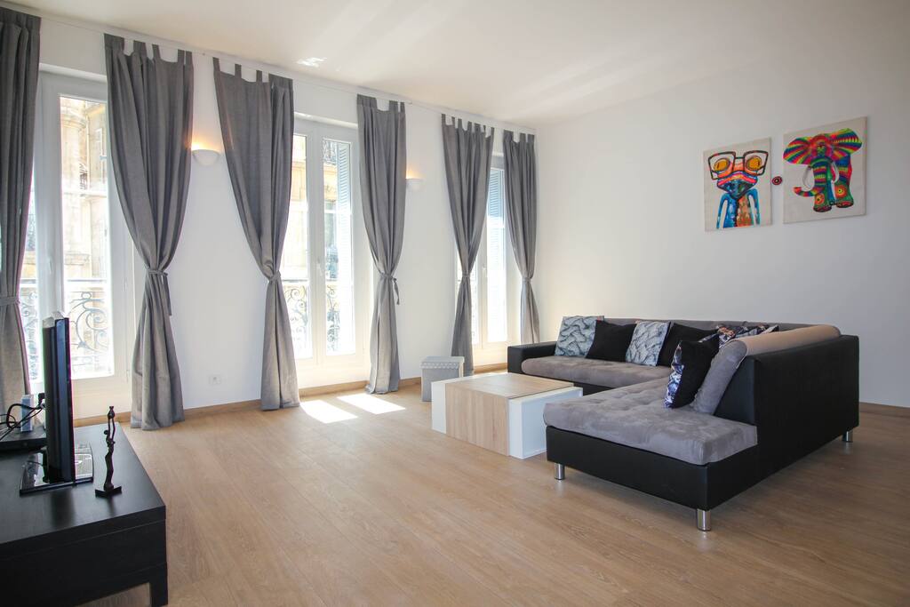 Luminous living room