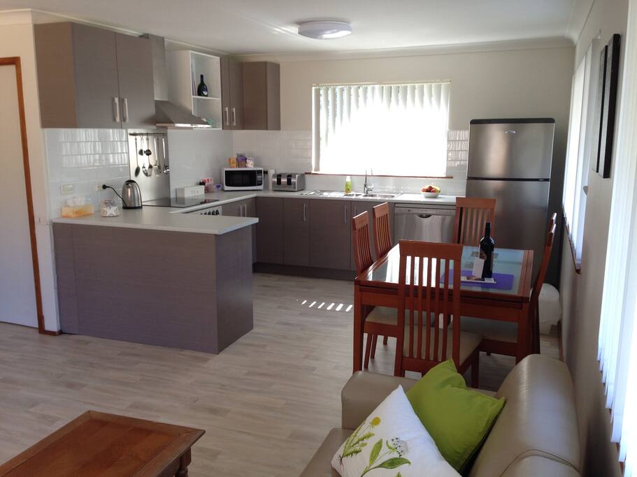 New Kitchen with dishwasher and stainless steel appliances