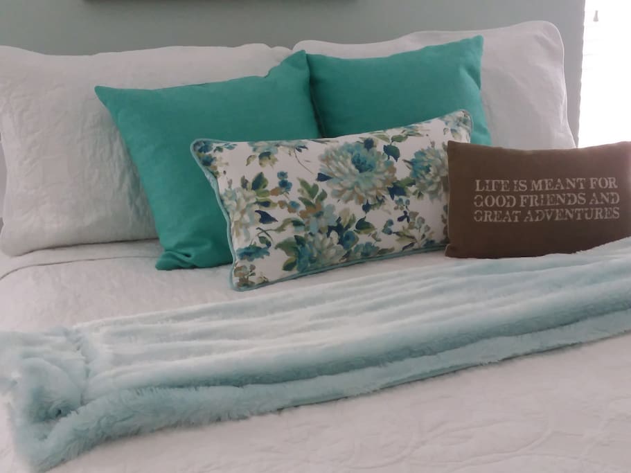 Soft, comfy bedding