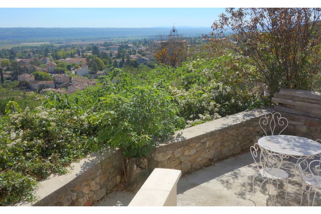 Terrasse avec vue dominante !