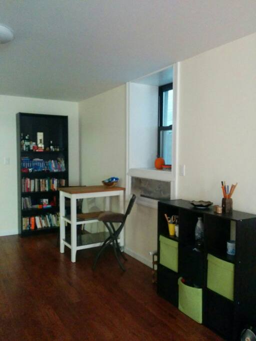 Small dining area