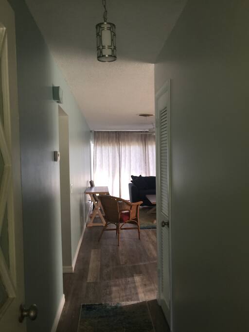 Hallway entrance from front foyer