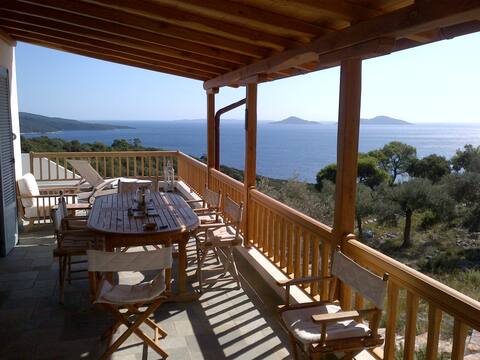 Fondana: no neighbs.; private acc. sea;  180° view