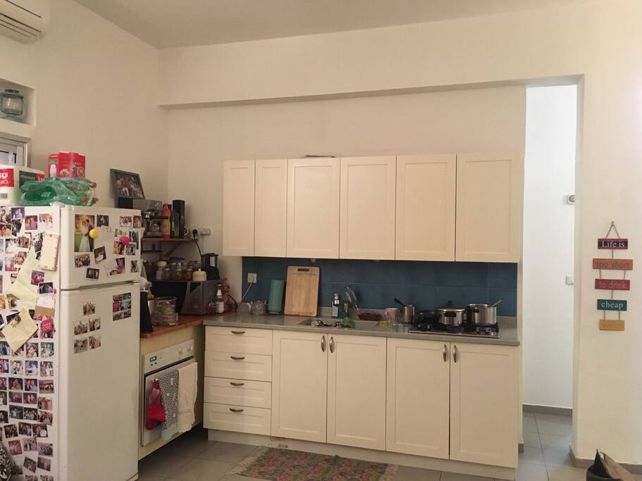 The kitchen, fully equipped to cook & bake