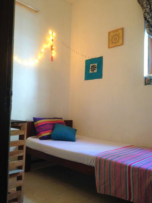 Dear traveller!Is not a luxury room, but pretty enough for spending a night:)I try my best to make it comfortable