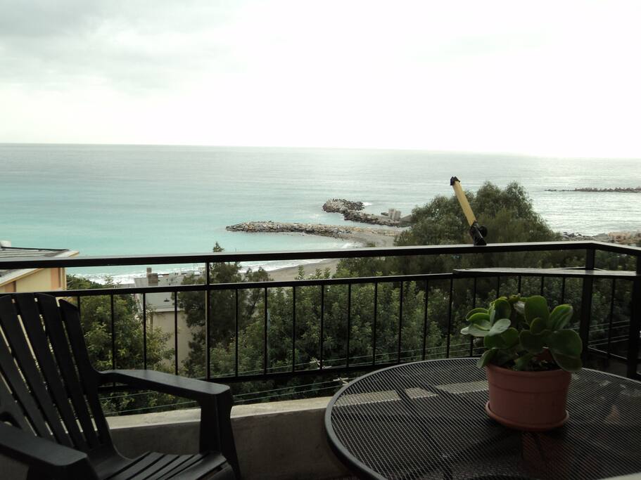 vista dal terrazzo