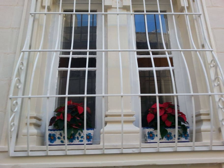 Front window of House Number 3