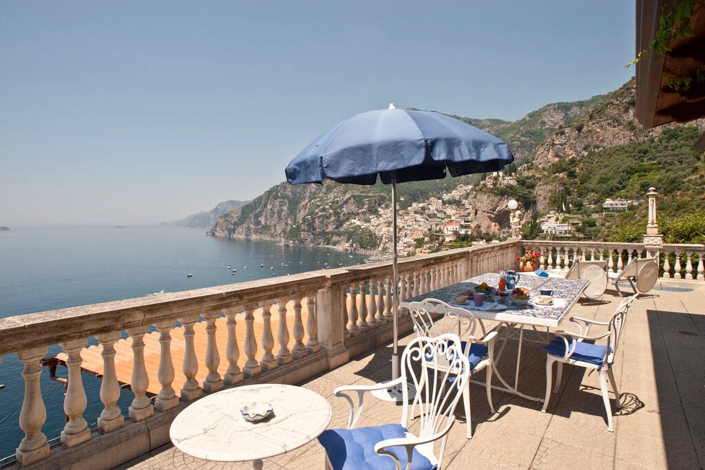 Terrace sea view