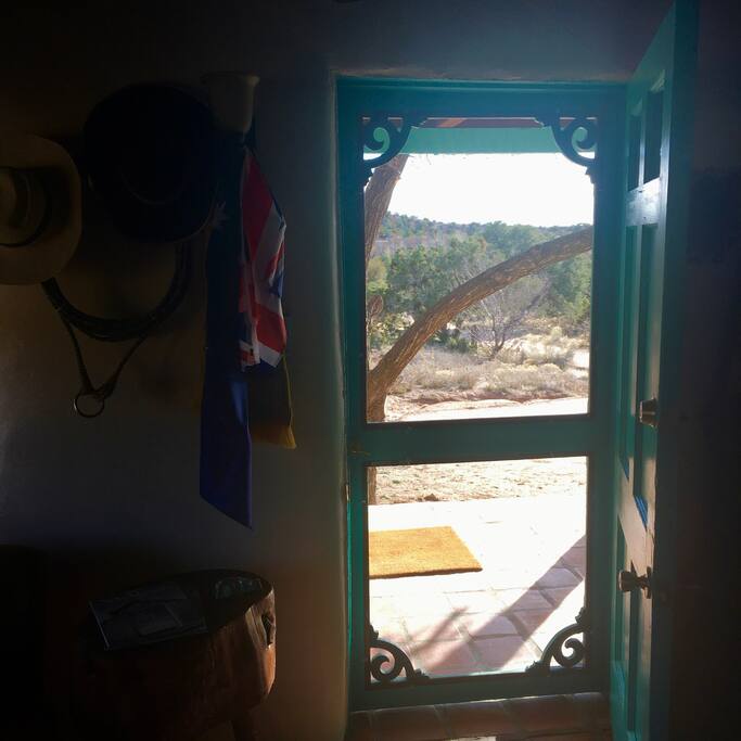 View outside front door