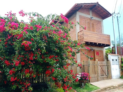 Airbnb em destaque: Canto da Bouganvilea Chalet em Ouro Branco