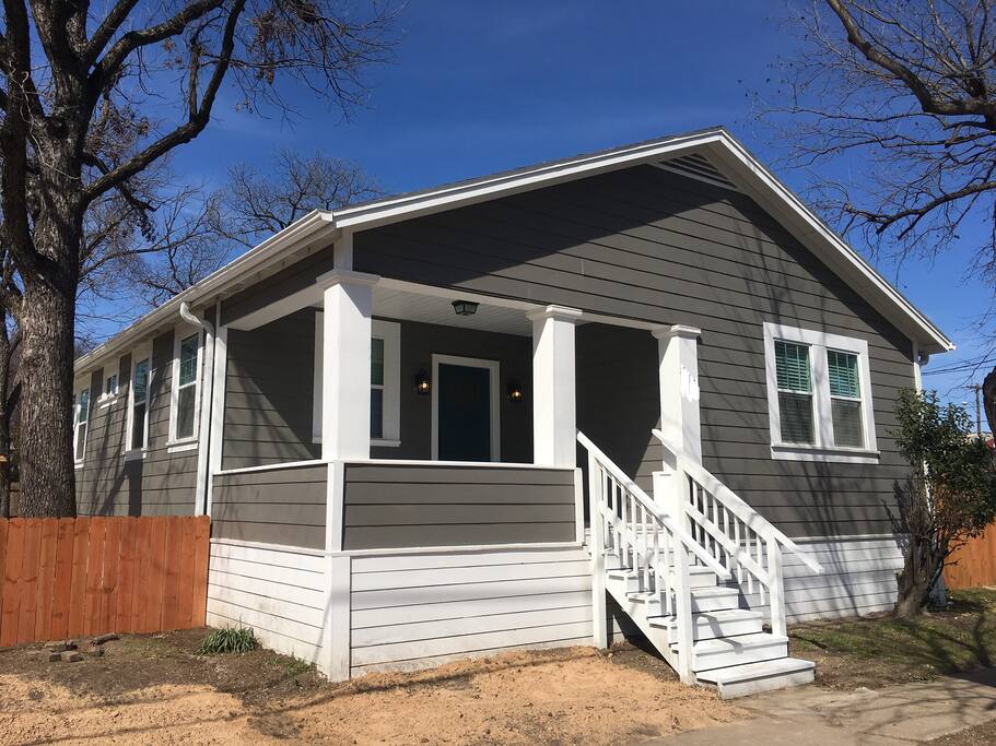 Relax on our large front porch