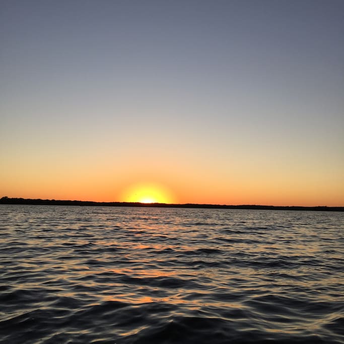 Sunset on Grass Lake
