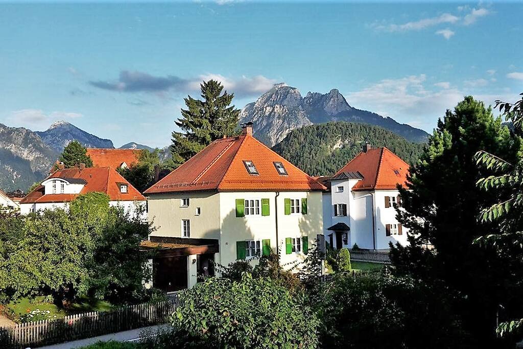 Blick vom Balkon
