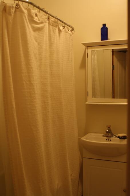 Clawfoot tub/shower