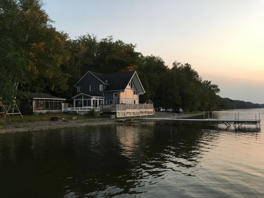 MuskokaStyle Lakefront Cottage with Pool & Sauna Cottages for Rent in Consecon, Ontario, Canada