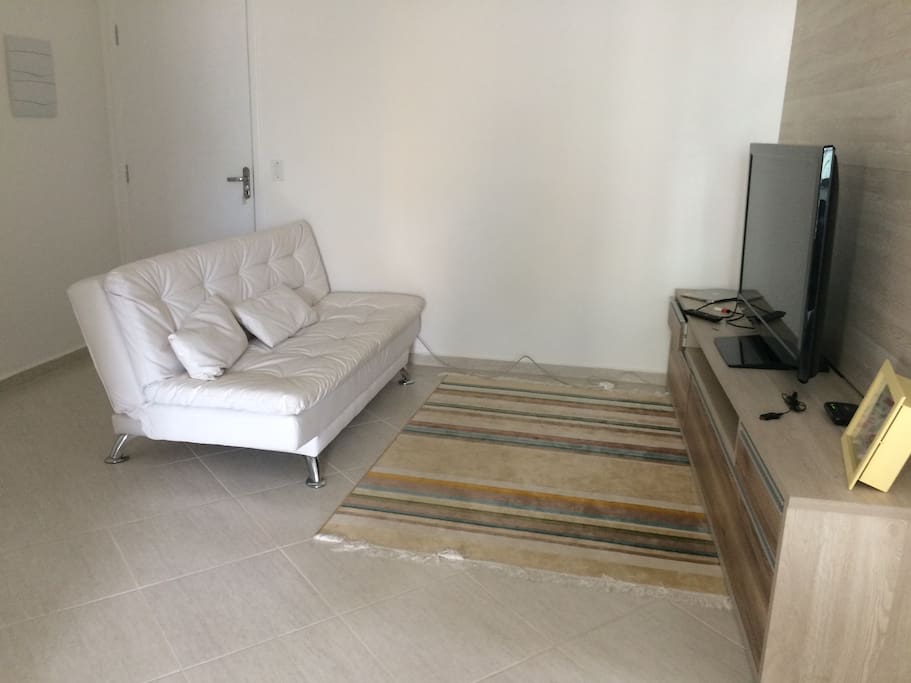Sala de Tv, com sofá cama